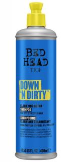 TIGI Bed Head Down N Dirty čistiaci šampón na vlasy 400ml
