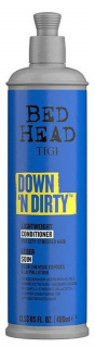 TIGI Bed Head Down N Dirty ľahký kondicionér pre stresované vlasy 400ml