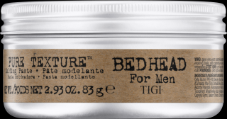 TIGI Bed Head For Men Pure Texture Paste pasta na vlasy s matným efektom 83ml