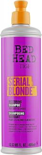 TIGI Bed Head Serial Blonde Purple Toning fialový šampón na blond vlasy 400ml