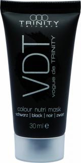 TRINITY VDT - Black výživná farebná maska na vlasy 30ml