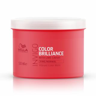WELLA Invigo Color Brilliance Mask Fine/Normal maska na farbené jemné/normálne vlasy 500ml