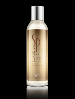 WELLA SP Luxe Keratin Protect shampoo keratínový ochranný šampón na vlasy 200ml