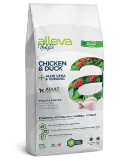 Alleva HOLISTIC dog adult medium chicken  duck 12 kg