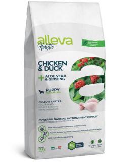 Alleva HOLISTIC dog puppy  junior medium chicken 12 kg