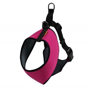 BAFPET Bezpečnostný postroj do auta Farba: Fuchsia, Veľkosť: L, OK:48mm x OH:50-68cm 18433