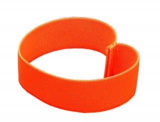 BAFPET Gumový obojok, Farba: Oranžová, Rozmer: 35mm x 30cm 50033A
