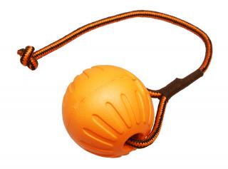 BAFPET Loptička FOAM so šnúrkou Farba: Oranžová, Rozmer: 9cm x 53cm 09084
