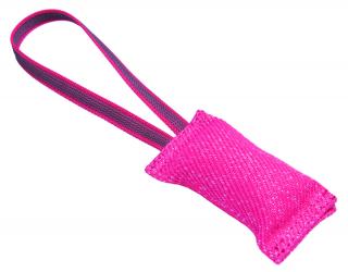 BAFPET Pešek RINGO, 1x ucho Farba: Fuchsia, Rozmer: ,,M,, 40mm x 17cm 09026