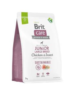 Brit Care dog Sustainable Junior Large Breed 3 kg