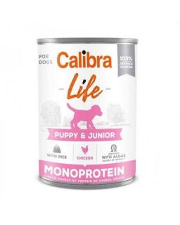 Calibra KONZERVA dog Puppy  Junior Life Chicken  Rice 6 x 400g