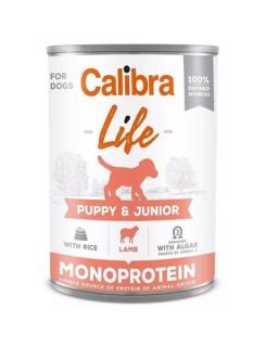 Calibra KONZERVA dog Puppy  Junior Life Lamb  Rice 6 x 400g