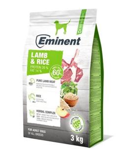 Eminent Dog Lamb  Rice NEW 3 kg