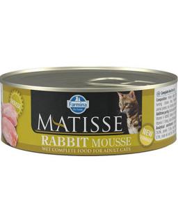 Farmina MO P MATISSE cat rabit mousse (pena), konzerva 85 g