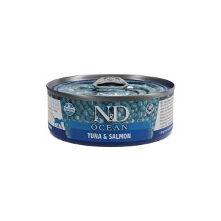 Farmina ND cat OCEAN tuna  salmon konzerva 70 g