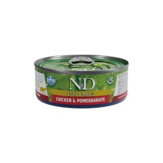 Farmina ND cat PRIME chicken  pomegranate konzerva 70 g