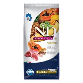 Farmina ND cat TROPICAL SELECTION (AG) adult, neutered, lamb 10 kg