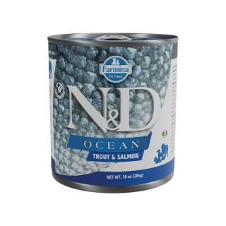 Farmina ND dog OCEAN trout  salmon konzerva 285 g