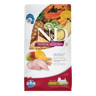 Farmina ND dog TROPICAL SELECTION (AG) adult mini, chicken 1,5 kg