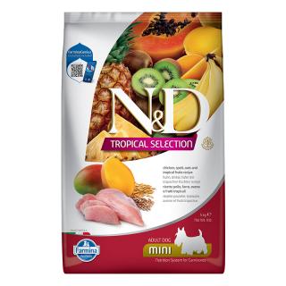 Farmina ND dog TROPICAL SELECTION (AG) adult mini, chicken 5 kg