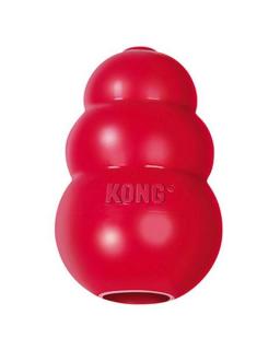 Hračka Kong Dog Classic Granát červený, guma prírodná,  M 7-16  kg