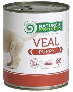 Natures P KONZERVA dog puppy veal 800 g