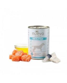 NUEVO dog Sensitive 100% Fish bal. 6 x 375 g konzerva