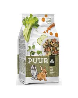 PUUR rabbit - gurmánske müsli pre králiky 2 kg + tyčinka bell pepper  broccoli grátis (vo vnútri balenia)