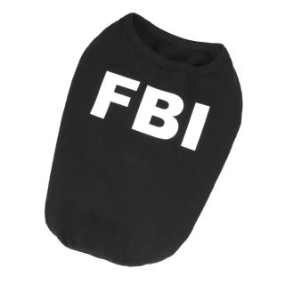 Tričko FBI - černá XS