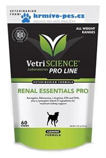 Vetri Science Renal essentials PRO Canine žuv.tbl. 60 tbl.
