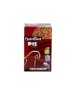 VL NutriBird P15 Tropical- extrudy pre veľké papagáje s tropickým ovocím na denné kŕmenie 1 kg