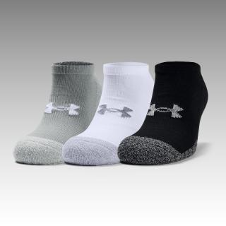 Under Armour Adult HeatGear® No Show Socks 3-Pack