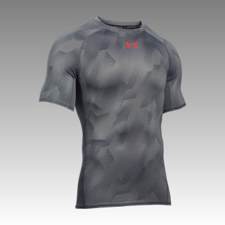 Under Armour Heatgear Armour Compression Printed Short Sleeve