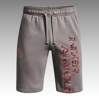 Under Armour Men's Rival Fleece Camo Script Shorts