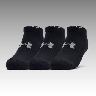 Under Armour Training Cotton No Show Socks 3-Pack