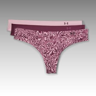 Under Armour Women’s Pure Stretch Print Thong - 3-Pack