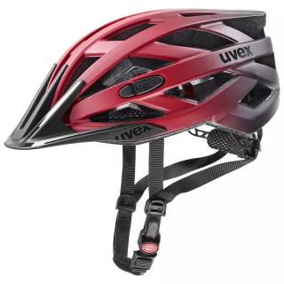 Cyklistická prilba Uvex I-VO CC, red black 52-56cm