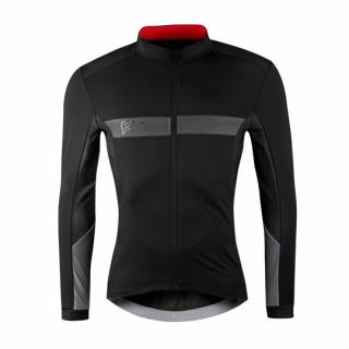 Zimná bunda Force BRIGHT softshell, čierna vel.XL