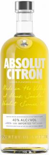 Absolut Citron 40% 0,7 l (čistá fľaša)