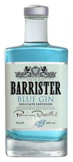 BARRISTER BLUE GIN 0.70L 40% (čistá fľaša)
