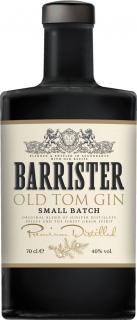 BARRISTER OLD TOM GIN 0.70L 40% (čistá fľaša)