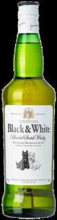 BLACK & WHITE SCOTCH WHISKY 0.70L 40% (čistá fľaša)