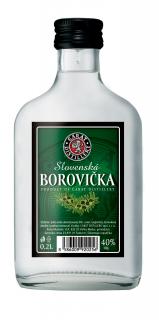BOROVIČKA SLOVENSKÁ 0.20L 40% (čistá fľaša)