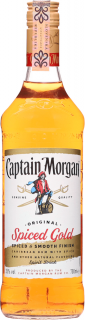 CAPTAIN MORGAN SPICED GOLD 1L 35% (čistá fľaša)