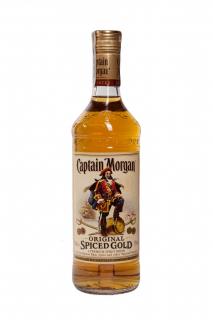 Captain Morgan Spiced Gold 35% 0,7 l (čistá fľaša)