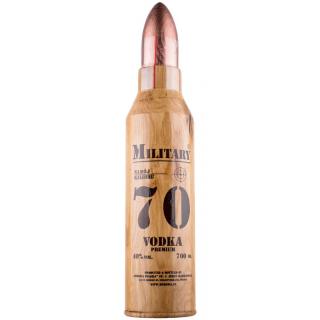 DEBOWA MILITARY 70 VODKA PREMIUM 0.70L 40% (čistá fľaša)