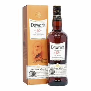 DEWAR´S 12 YO 0.70L 40% GB (kartón)