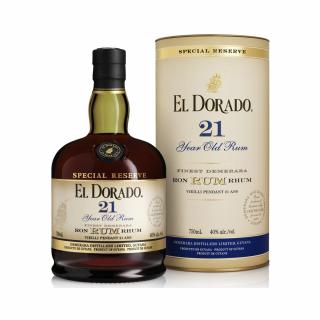 El Dorado 21y 43% 0,7 l (tuba)