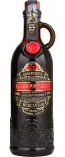 El Ron Prohibido Solera 15y 40% 0,7 l (čistá fľaša)