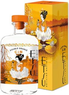 ETSU DOUBLE ORANGE GIN 0.70L 43% GB (kartón)